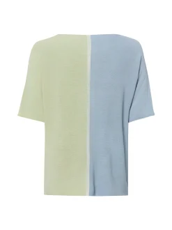 s.Oliver BLACK LABEL Damen Strickshirt in hellblau lind