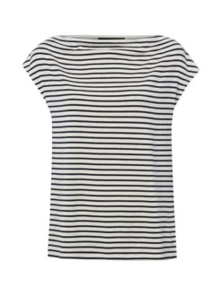 s.Oliver BLACK LABEL Damen Top in ecru marine