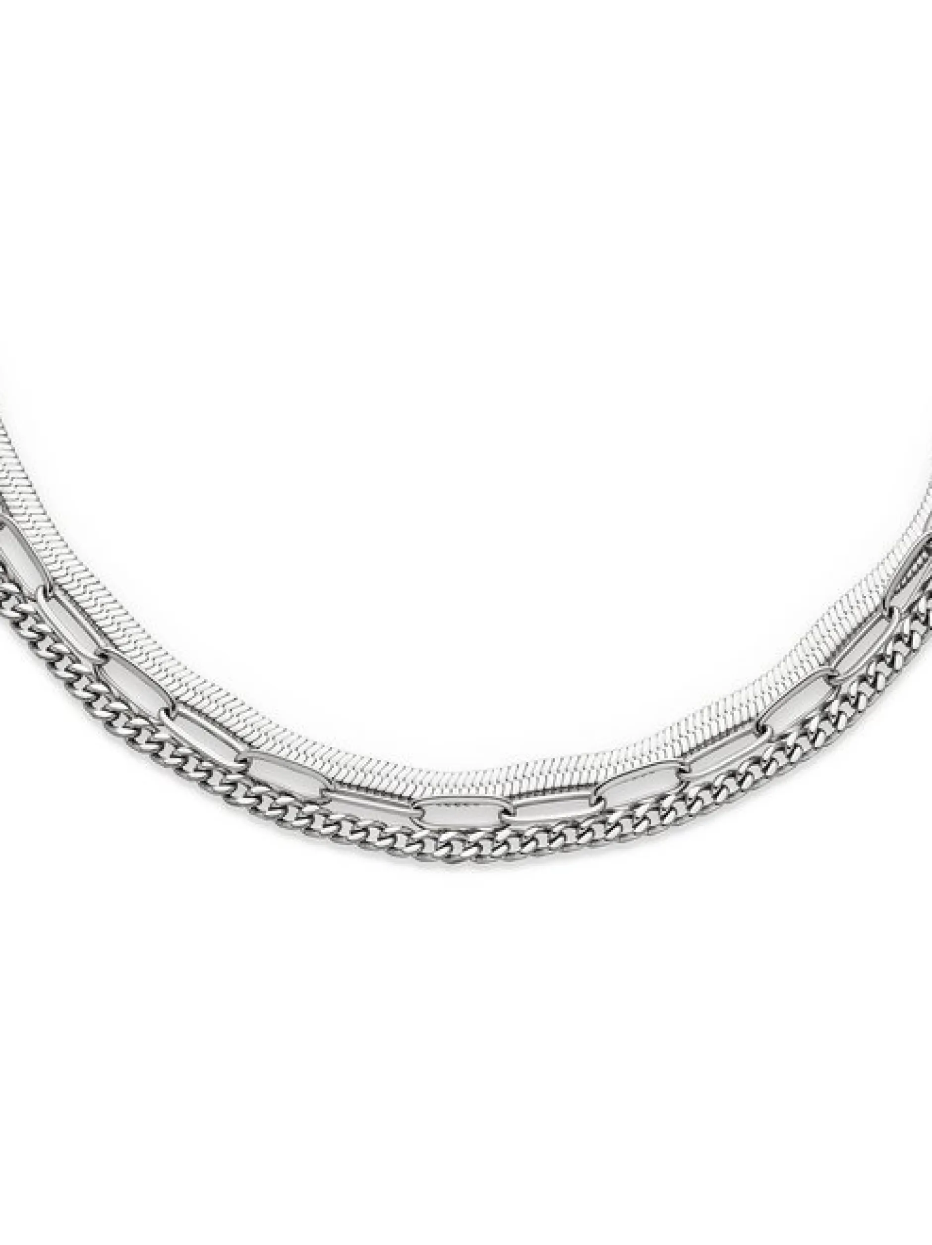 s.Oliver Damen Armband - Fine Layers in silber