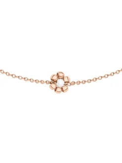 s.Oliver Damen Armband - Flower in roségold