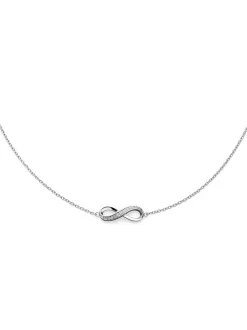 s.Oliver Damen Armband - Infinity in silber