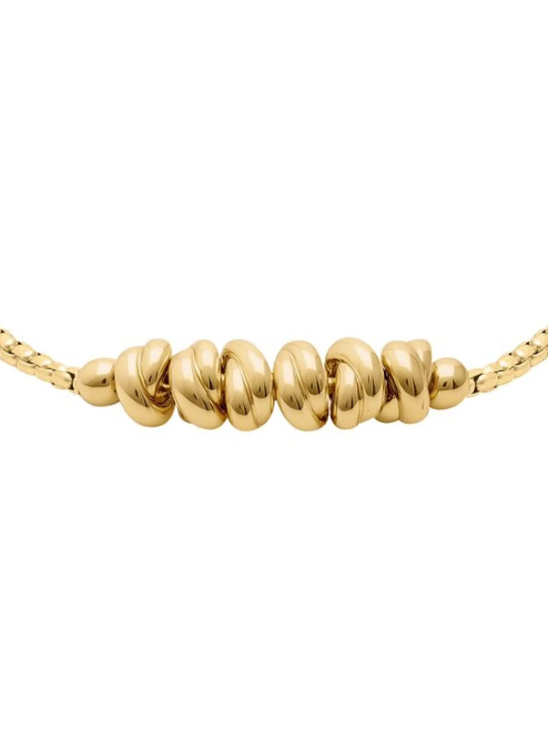 s.Oliver Damen Armband - Knots in gold