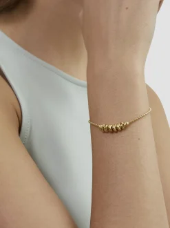s.Oliver Damen Armband - Knots in gold