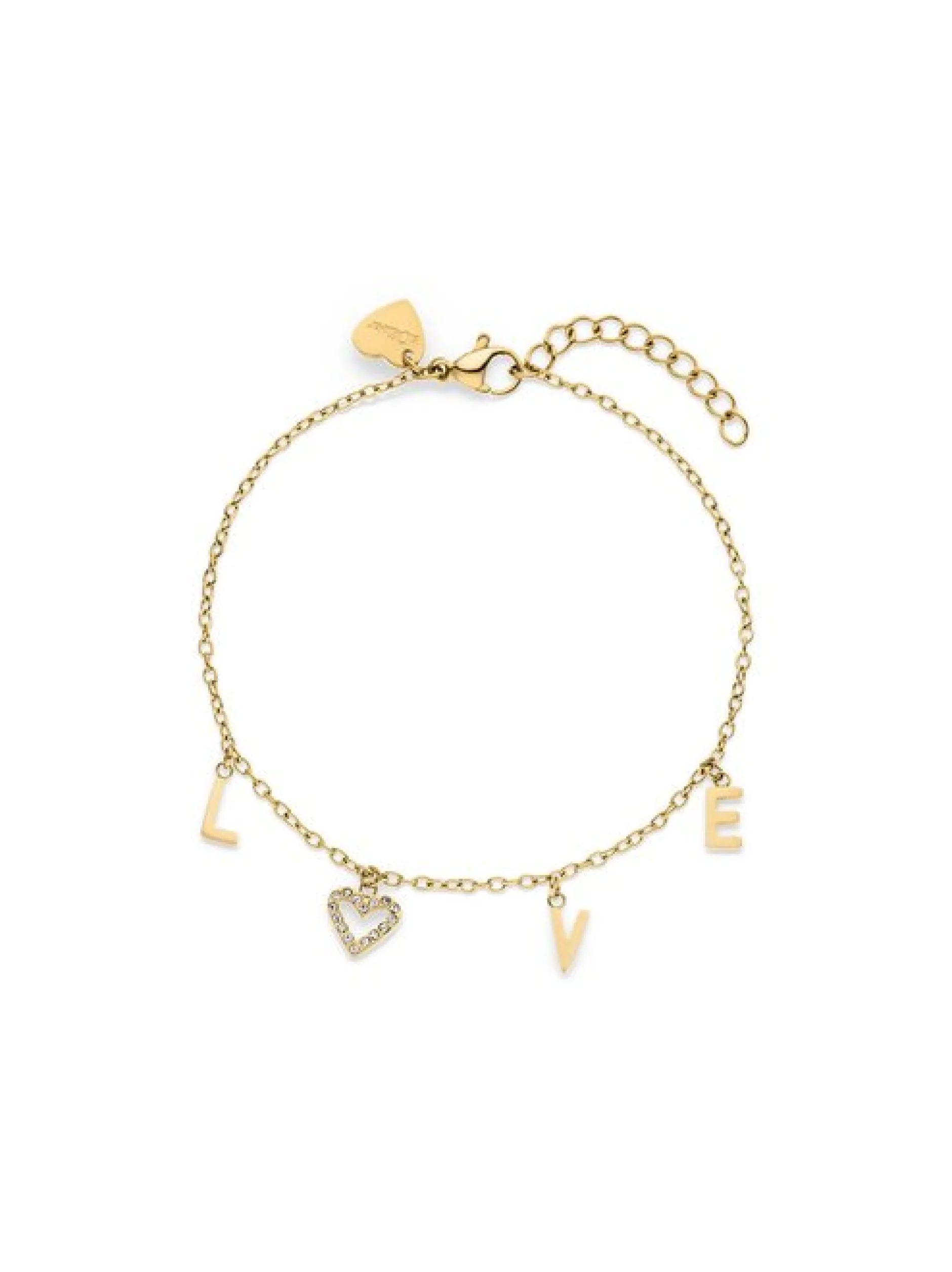 s.Oliver Damen Armband - Love in gold