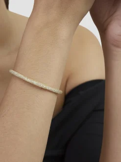 s.Oliver Damen Armband - Sparkle Mesh in gold