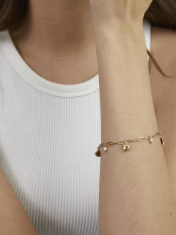 s.Oliver Damen Armband - Summer Charms in gold