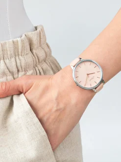 s.Oliver Damen Armbanduhr - Charming Time in rosa