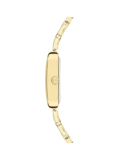 s.Oliver Damen Armbanduhr - Line Time in gold