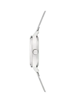 s.Oliver Damen Armbanduhr - Petite Time in silber
