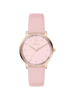 s.Oliver Damen Armbanduhr - Soft Elegance in rosa