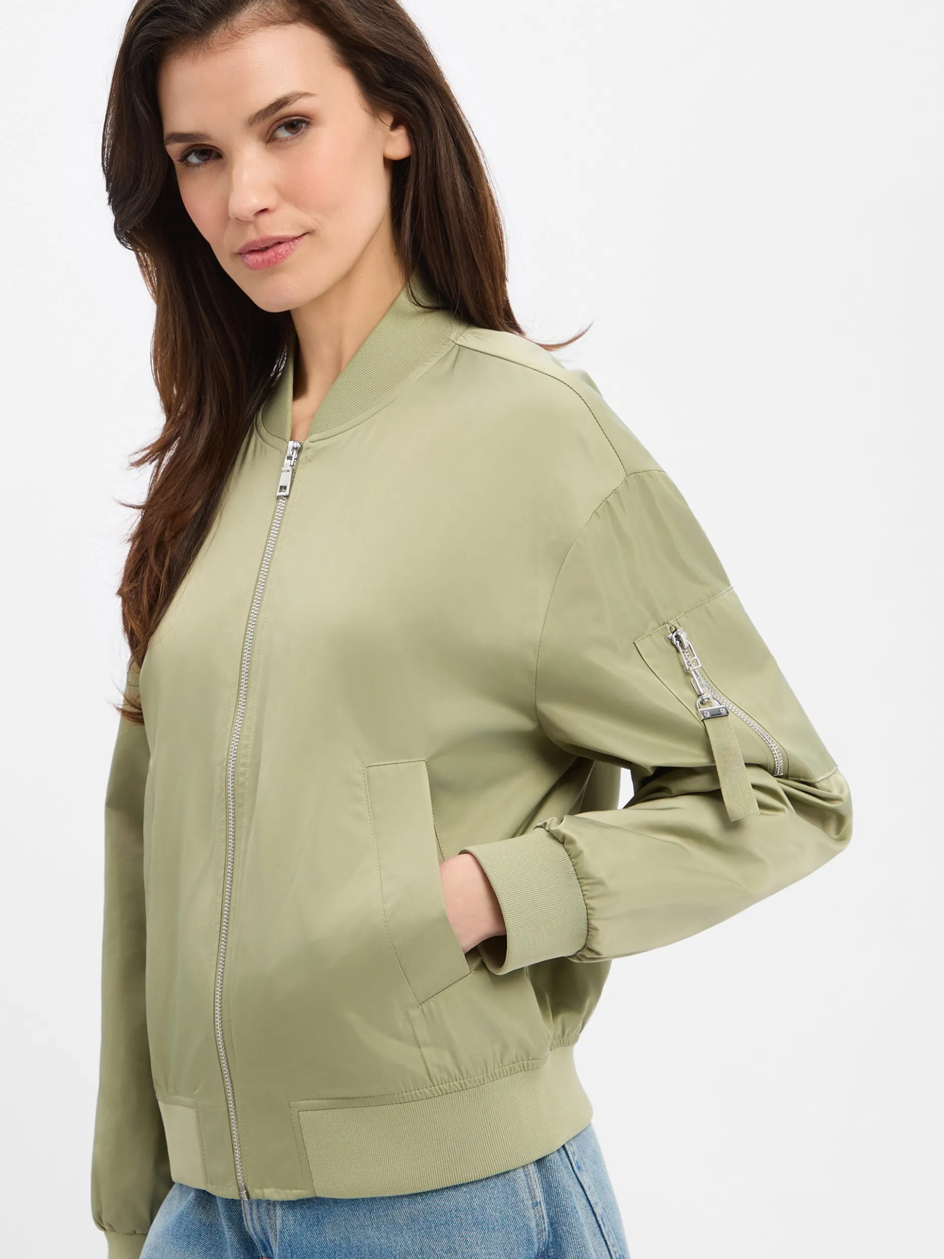 s.Oliver Damen Blouson in schilf