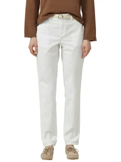 s.Oliver Damen Chino in weiß - Länge: lang