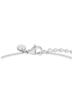 s.Oliver Damen Fußkette - Flower in silber