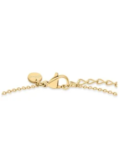s.Oliver Damen Fußkette - Flower in gold