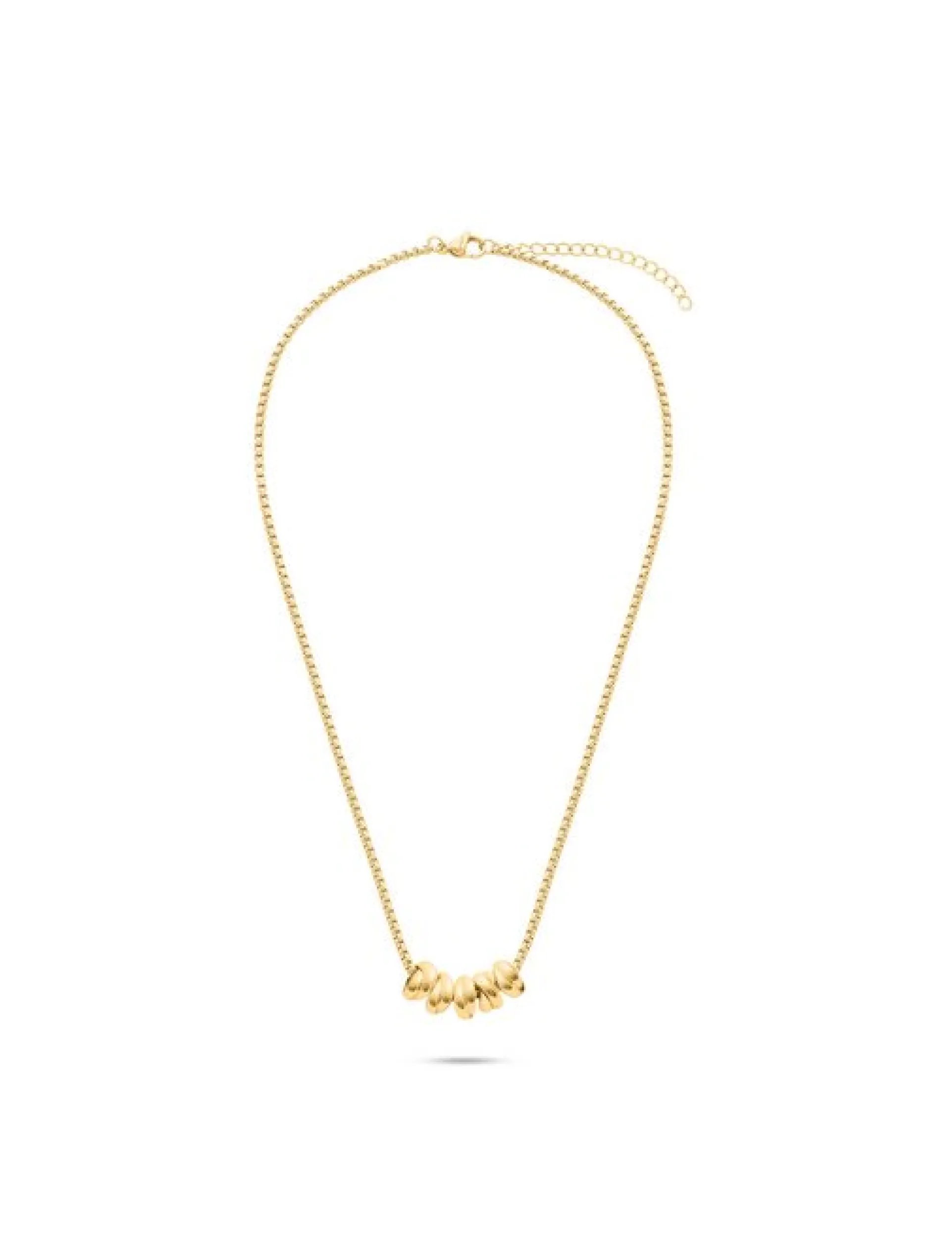 s.Oliver Damen Halskette - Tiny Knots in gold