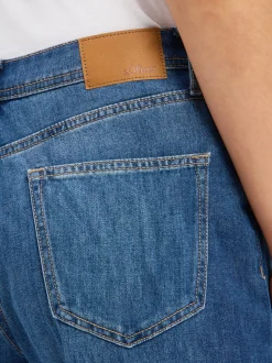 s.Oliver Damen Jeans - Suri in medium stone