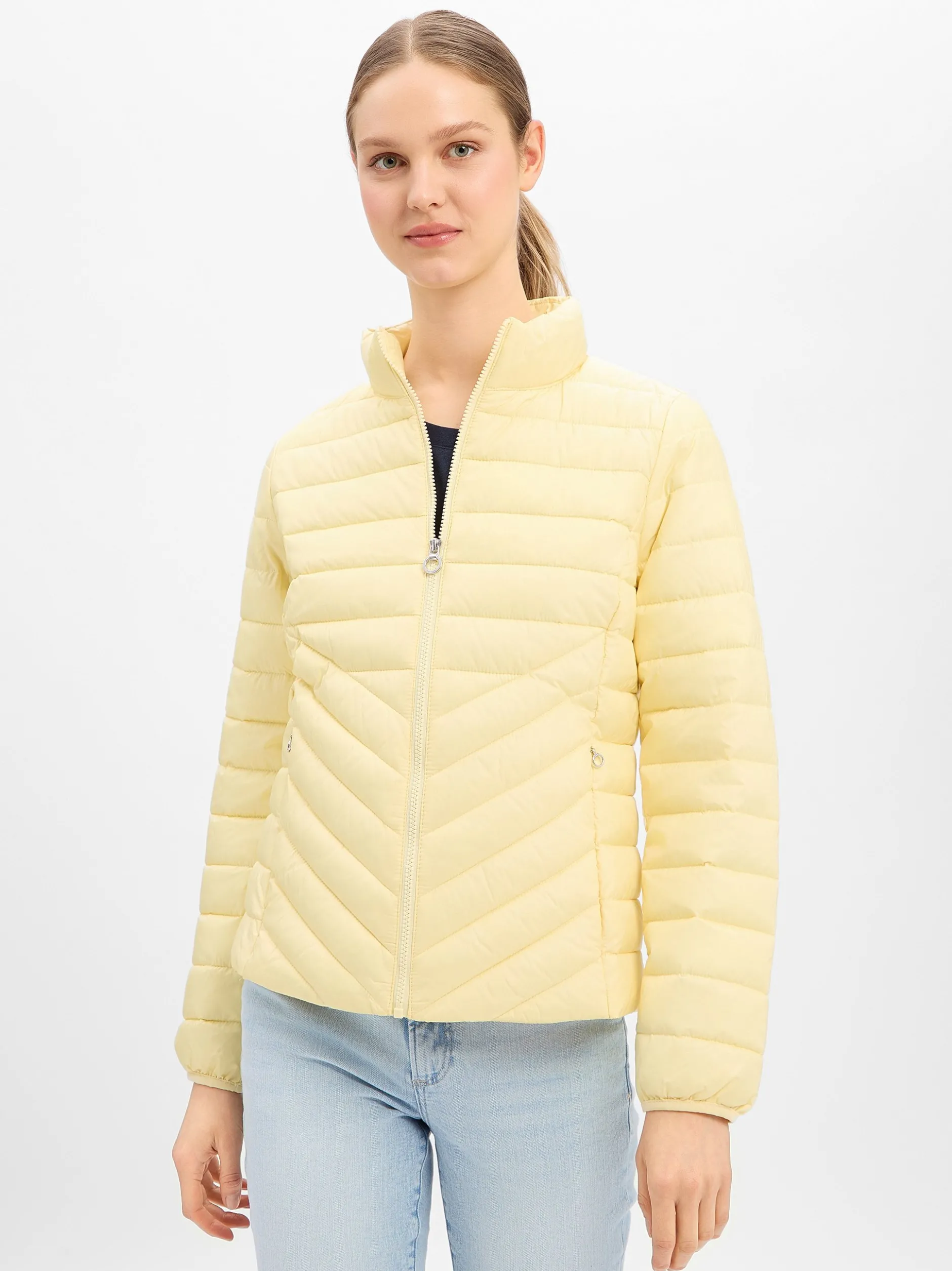 s.Oliver Damen Steppjacke in zitrone