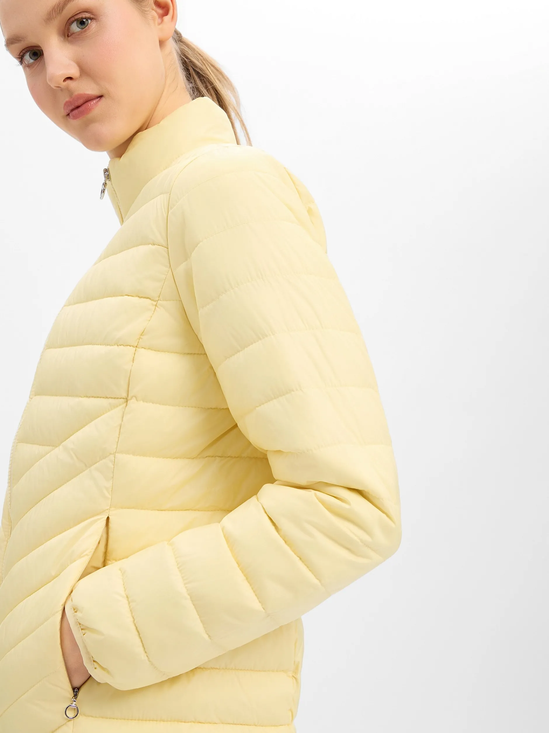 s.Oliver Damen Steppjacke in zitrone