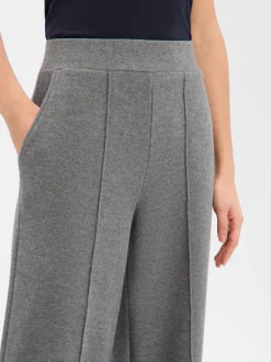 s.Oliver Damen Stoffhose in grau - Länge: lang