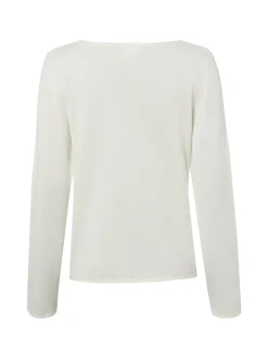 s.Oliver Damen Strickpullover in ecru - Ärmel: langarm