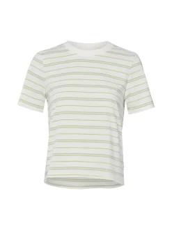s.Oliver Damen T-Shirt in gras beige - Ärmel: kurzarm