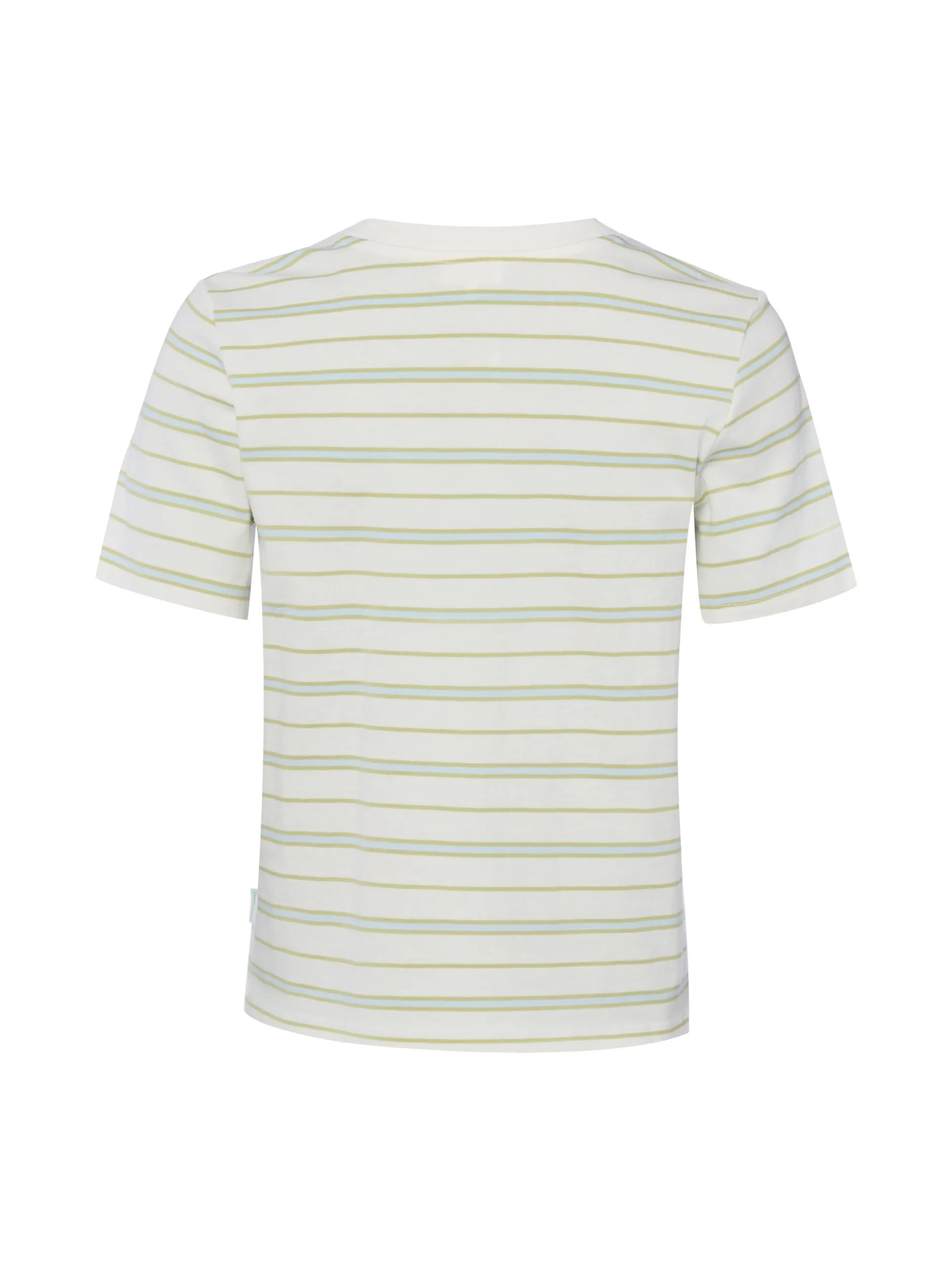 s.Oliver Damen T-Shirt in gras beige - Ärmel: kurzarm