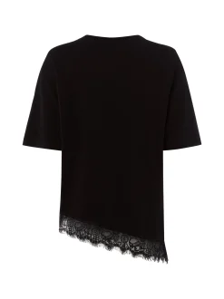 s.Oliver Damen T-Shirt in schwarz - Ausschnitt: Rundhals