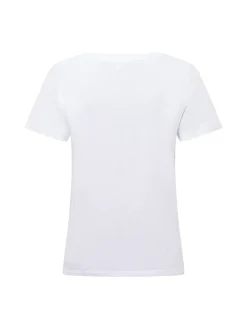 s.Oliver Damen T-Shirt in weiß - Ärmel: kurzarm