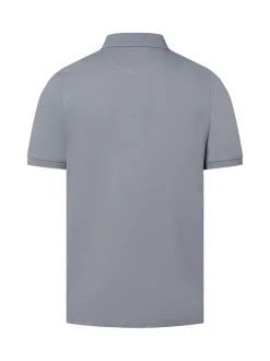 s.Oliver Herren Poloshirt in hellgrau - Ärmel: kurzarm