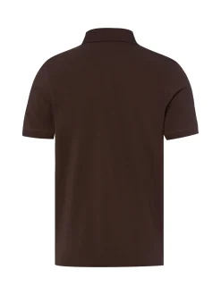 s.Oliver Herren Poloshirt in schoko - Ärmel: kurzarm