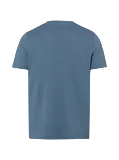 s.Oliver Herren T-Shirt in indigo - Ausschnitt: Rundhals
