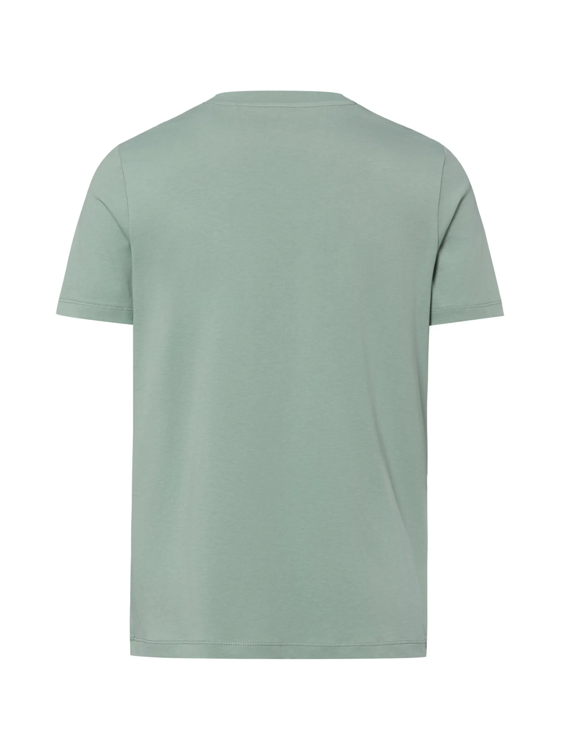 s.Oliver Herren T-Shirt in mint - Ausschnitt: Rundhals