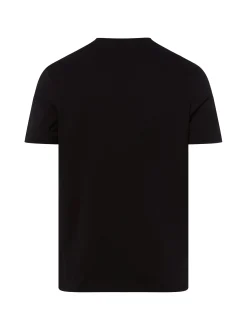 s.Oliver Herren T-Shirt in schwarz - Ärmel: kurzarm