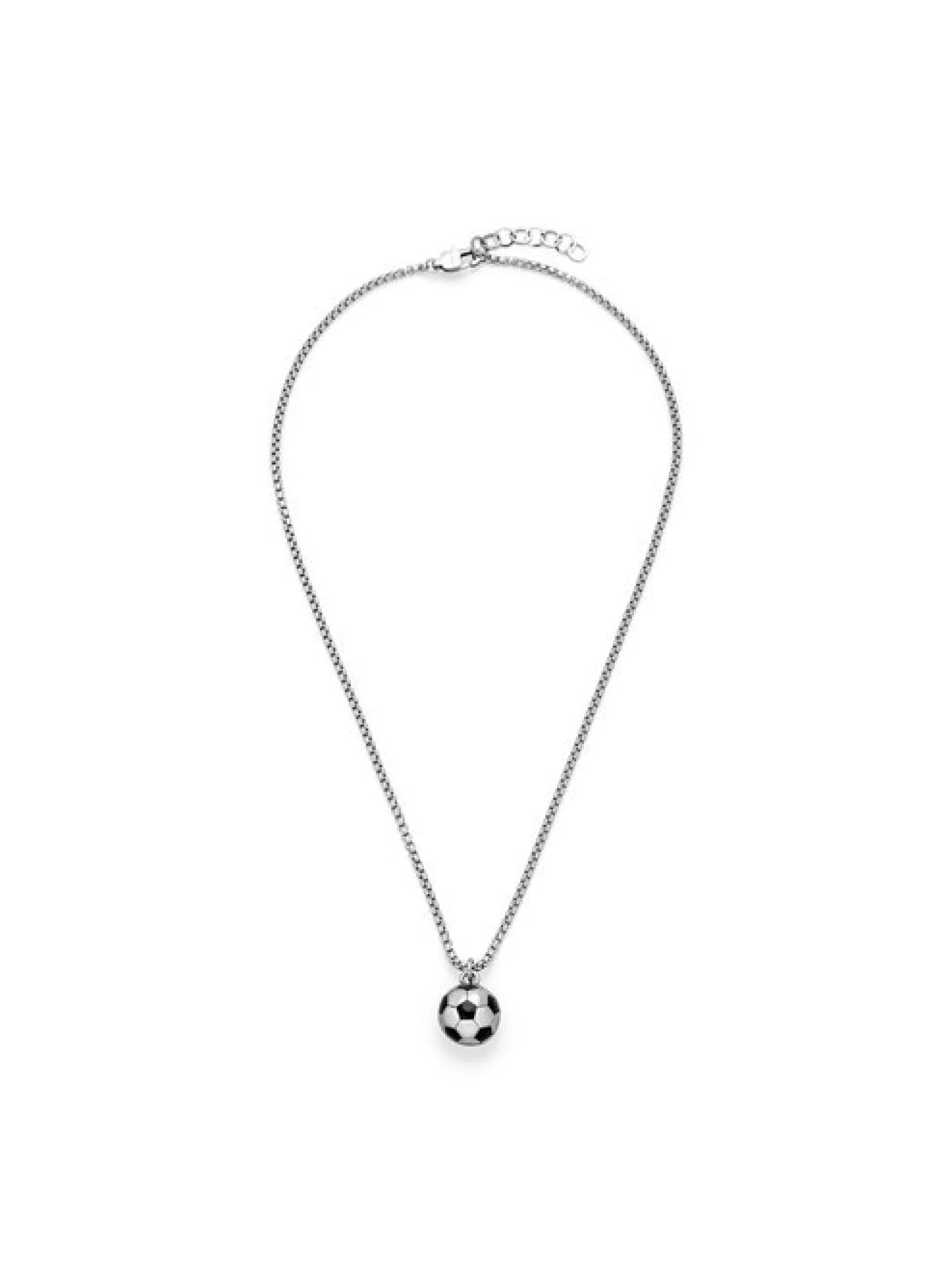 s.Oliver Jungen Halskette - Soccer Necklace in silber