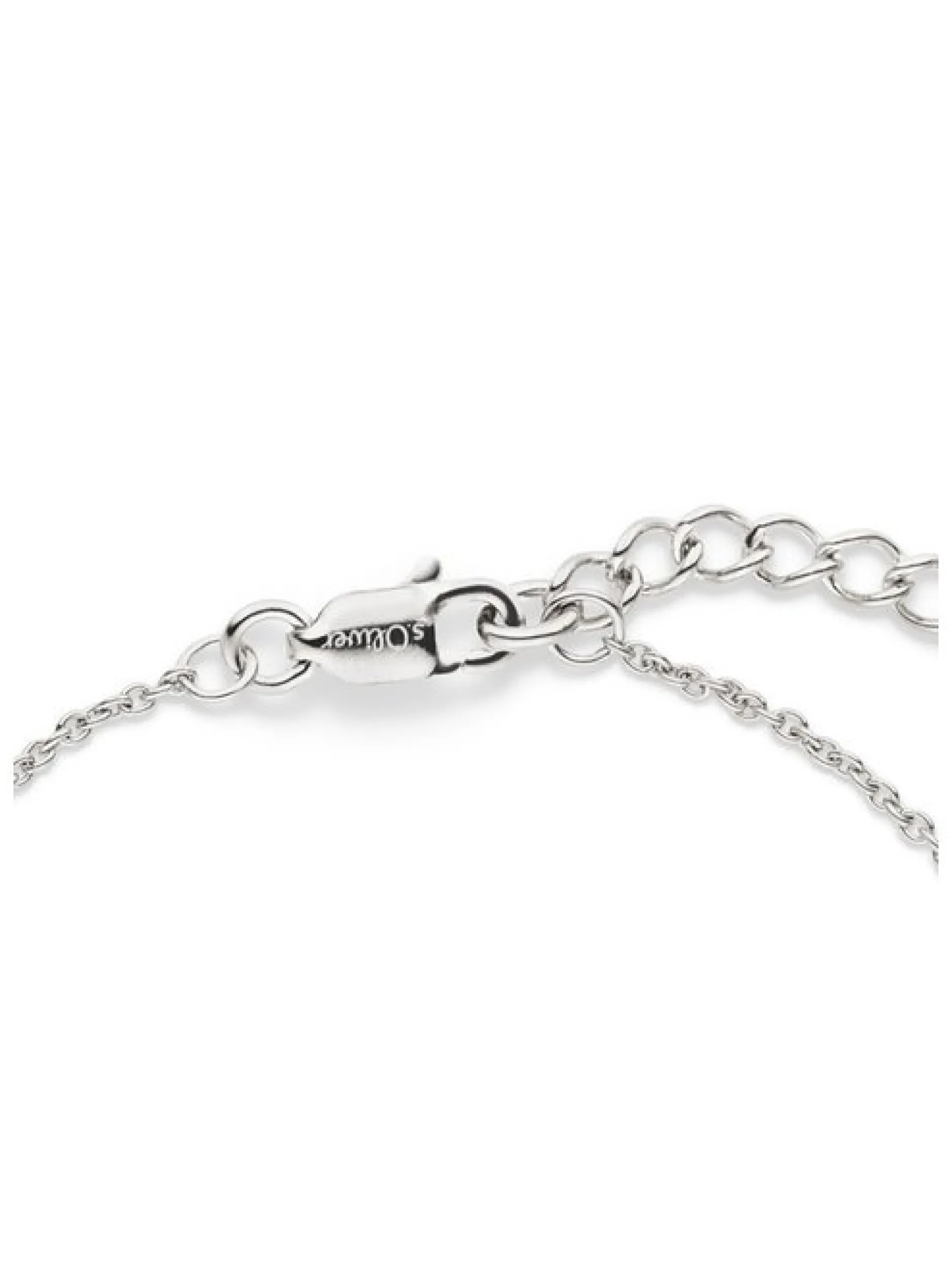 s.Oliver Mädchen Armband - Cross in silber