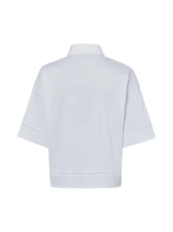 Someday Damen Hemdbluse - Zlana in weiß - Ärmel: Halbarm
