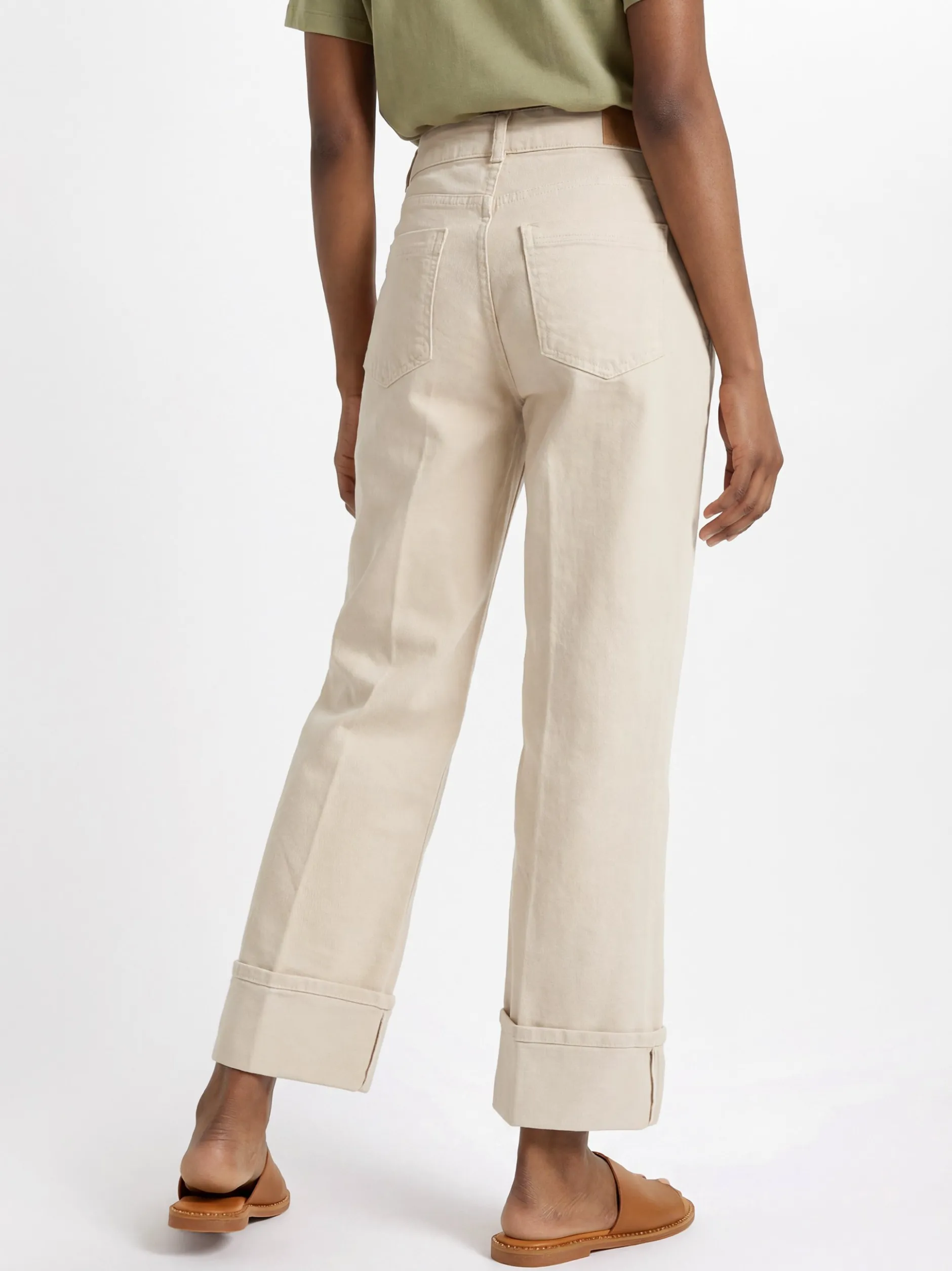 Someday Damen Hose - Corah in beige - Länge: verkürzt
