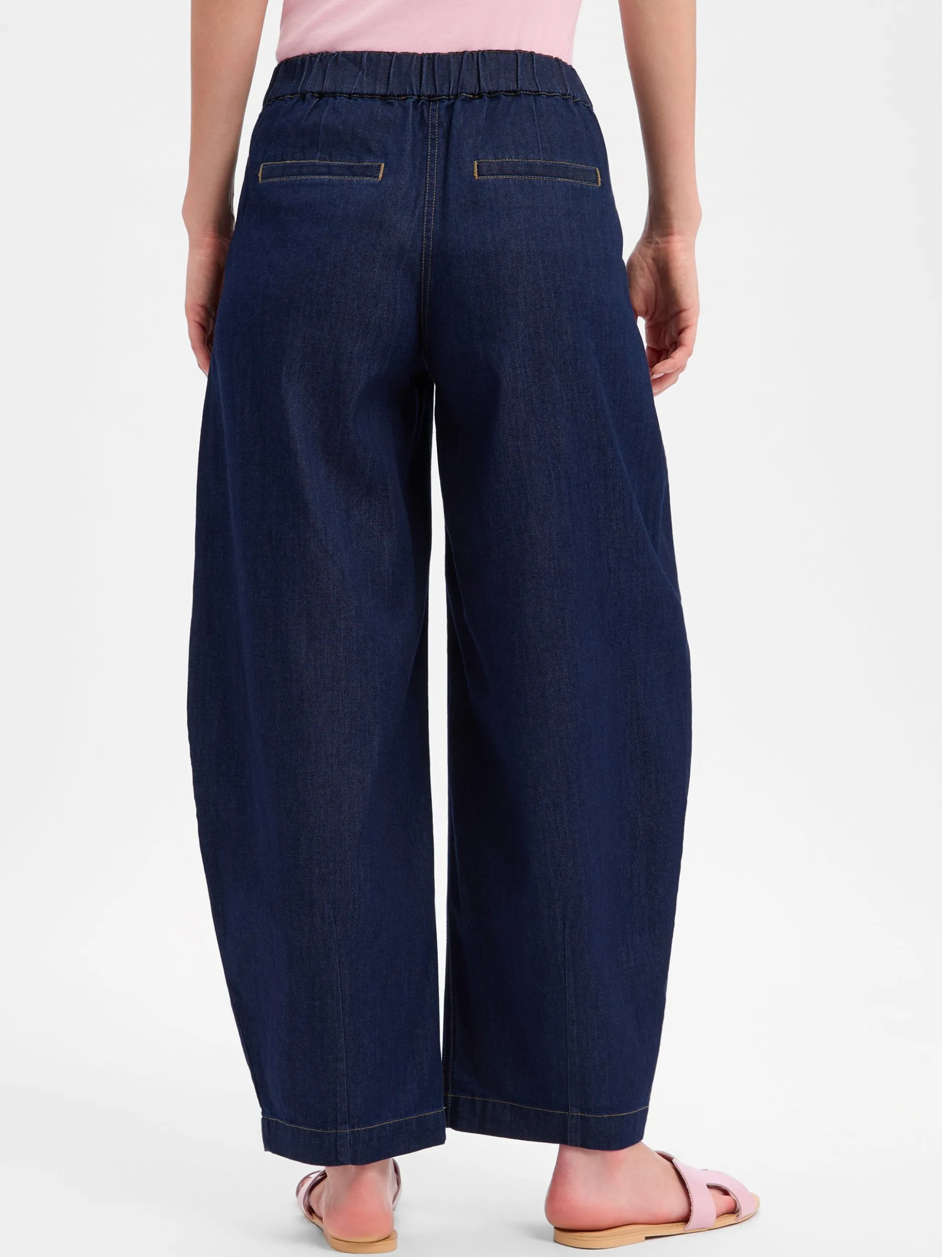 Someday Damen Jeans - Charlie Curved in blue stone