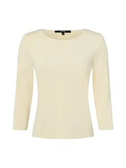 Someday Damen Langarmshirt in ecru - Ausschnitt: U-Boot