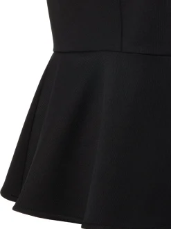 Someday Damen Peplumtop - Kahedda in schwarz