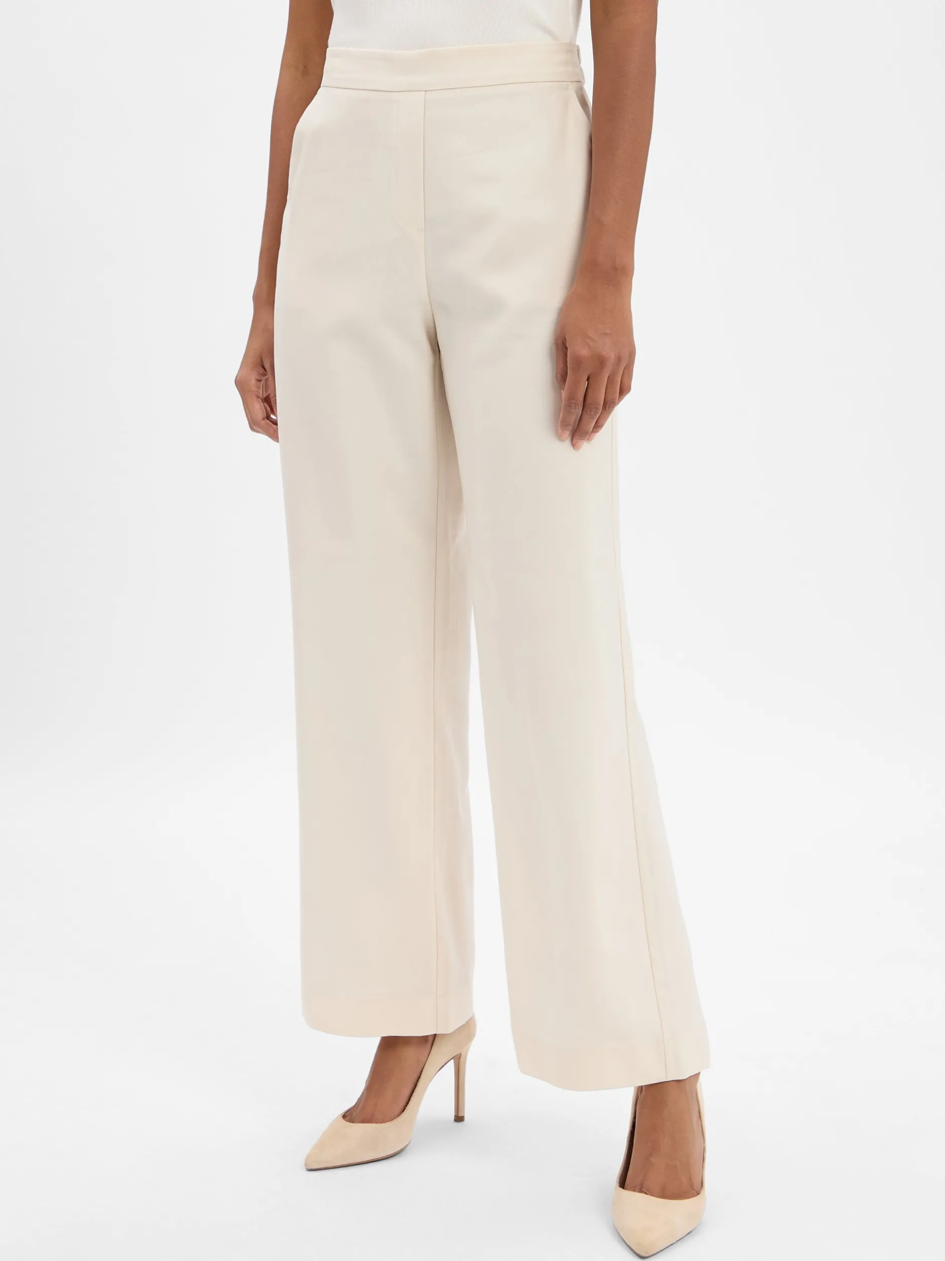 Someday Damen Stoffhose - Cevil Soft in sand