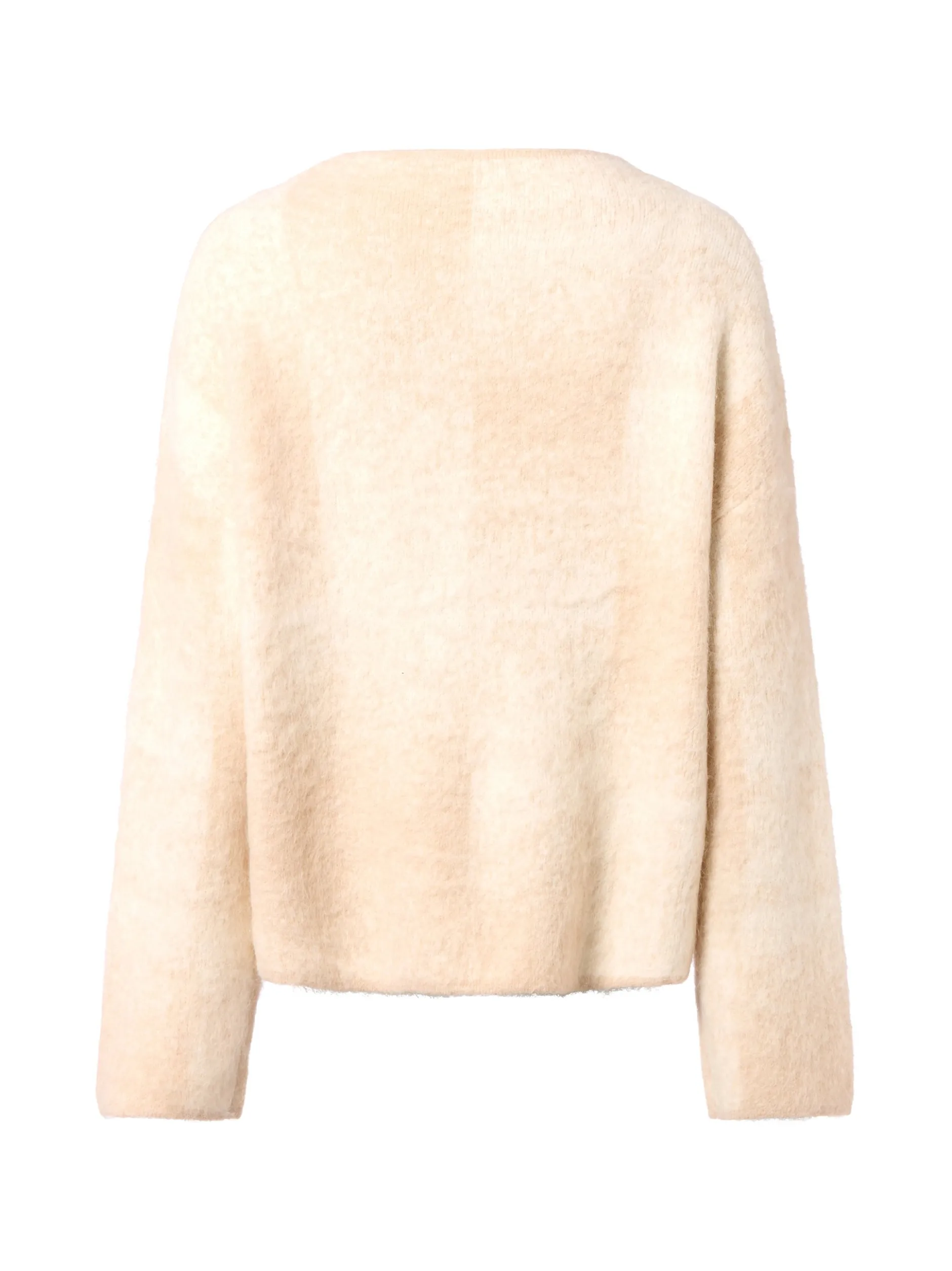 Someday Damen Strickpullover mit Alpaka-Anteil - Teonie in melange ecru