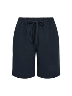 soyaconcept® Damen Bermuda in marine - Länge: kurz