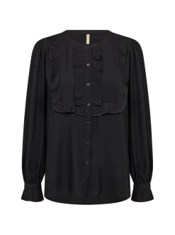 soyaconcept® Damen Bluse - SC-Anise 2 in schwarz
