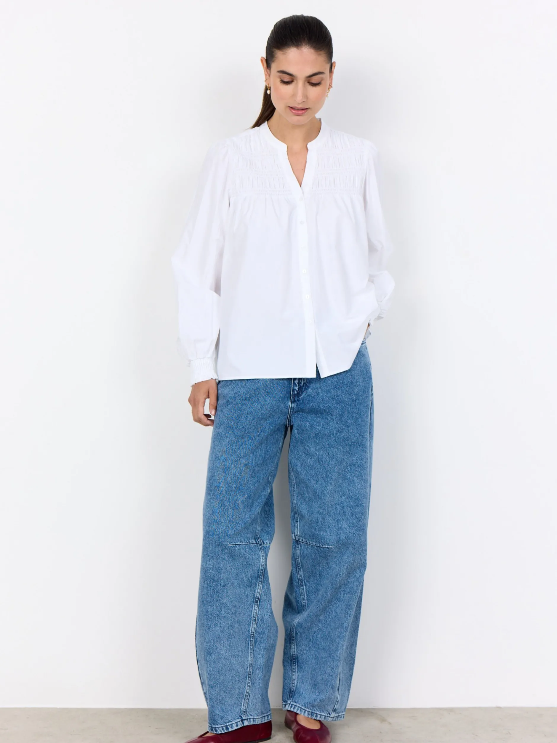 soyaconcept® Damen Bluse - SC-Netti in ecru