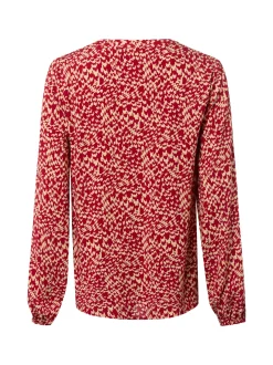 soyaconcept® Damen Bluse - Van in rot - Ärmel: langarm