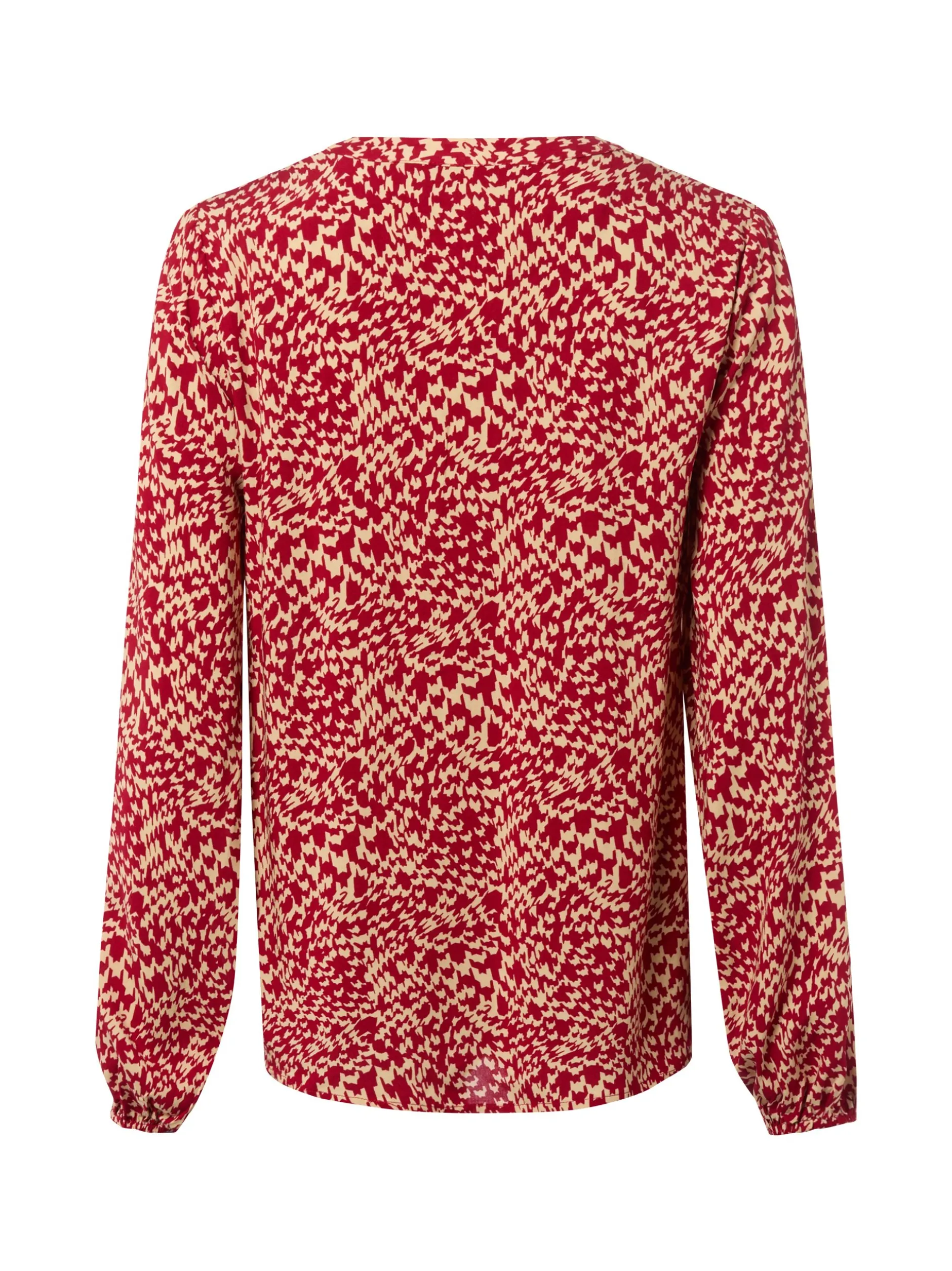 soyaconcept® Damen Bluse - Van in rot - Ärmel: langarm