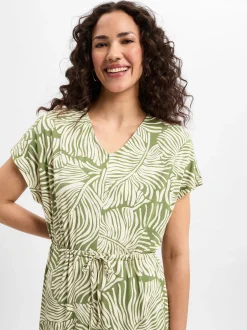 soyaconcept® Damen Jerseykleid - Marica in oliv