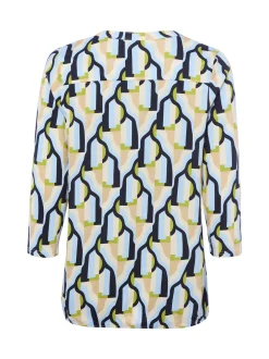 soyaconcept® Damen Shirt - Felicity in hellblau mehrfarbig