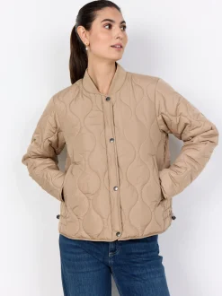soyaconcept® Damen Steppjacke - Fenya in camel